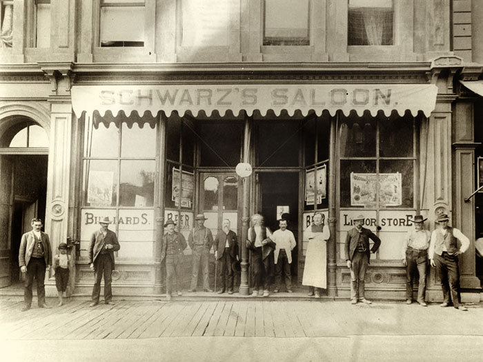Historical saloon in Walla Walla, Washington